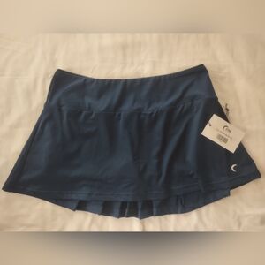 NWT 😍ZYIA Blue High-Low Skater Mini Skirt/Skort